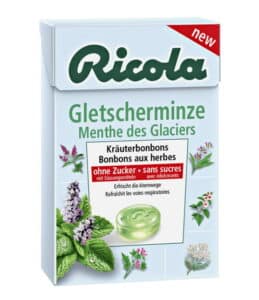 Ricola Box Gletscherminze 50g x 20