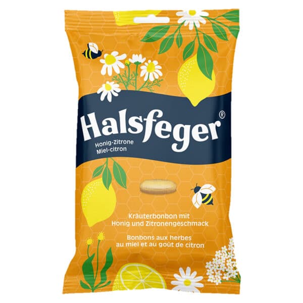 Halsfeger Honig-Zitrone 90g