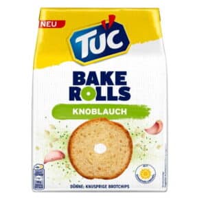 LU Tuc Bake Rolls Garlic 150g