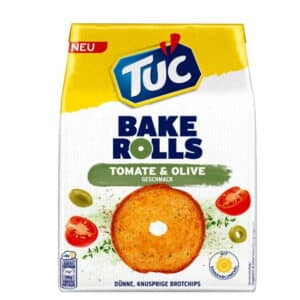 LU Tuc Bake Rolls Tomate & Olive 150g