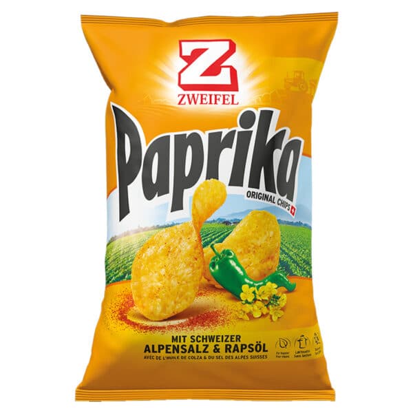 Zweifel Chips Paprika 175g